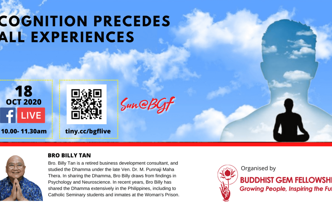 SunBGF – Cognition Precedes All Experience with Brother Billy Tan