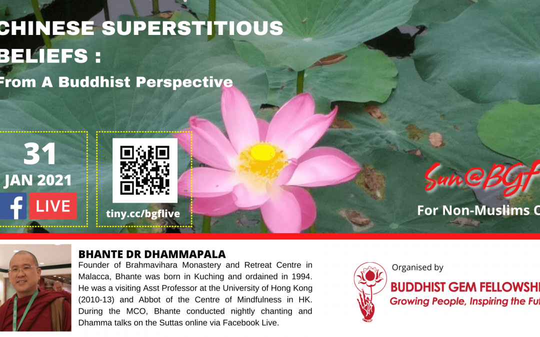 Chinese Superstitious Beliefs from a Buddhist Perspective by Bhante Dr. Dhammapala